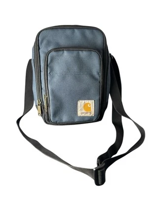 Carhartt Legacy Series Crossbody Zip Bag NAVY BLUE Unisex Organizer bag 10"×6" - Image 1 of 4