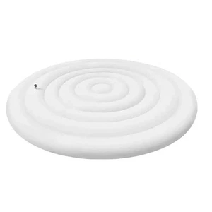 Inflatable Hot Tub Cover Inflatable Round Lid Handled Hot Tub Cover Outdoor4613 - Picture 1 of 7