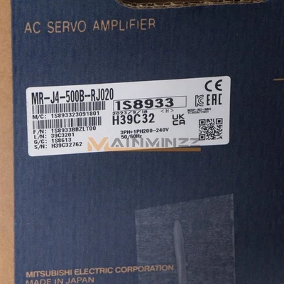 MR-J4-500B-RJ020 NEW MITSUBISHI MRJ4500BRJ020 Servo Drive - Image 1 of 3