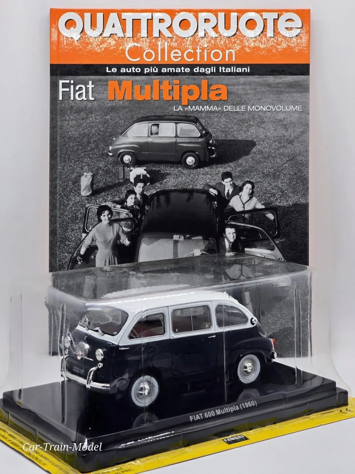 Fiat 600 Multipla 1960 - Quattroruote Collection 1:24 - Immagine 1 di 1