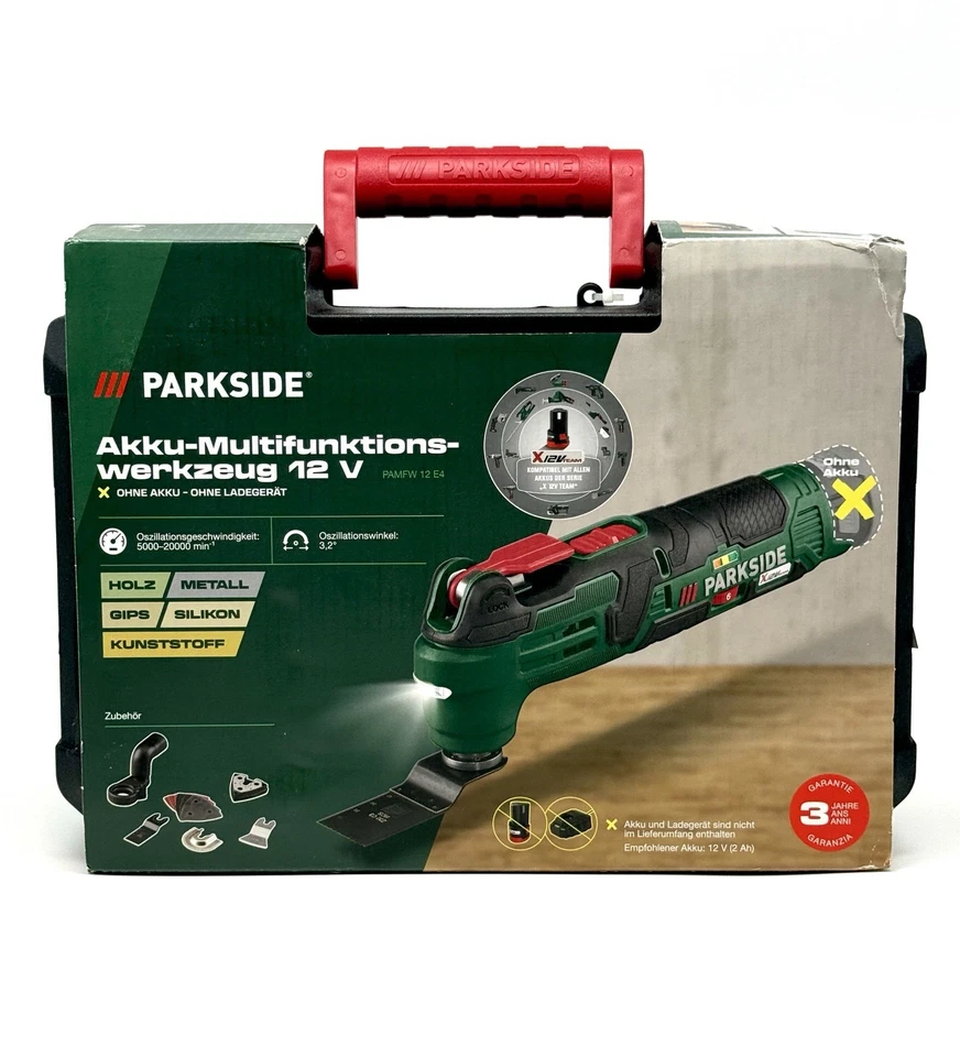 PARKSIDE  Akku Multifunktionswerkzeug  PAMFW 12, ohne Akku, ohne Ladegerät - Bild 1 von 4