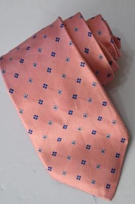 Corbata de cuello THOMAS ROSA SEDA CON: 3 3/4 POR L: 60" HECHA EN INGLATERRA Foto 1 de 3