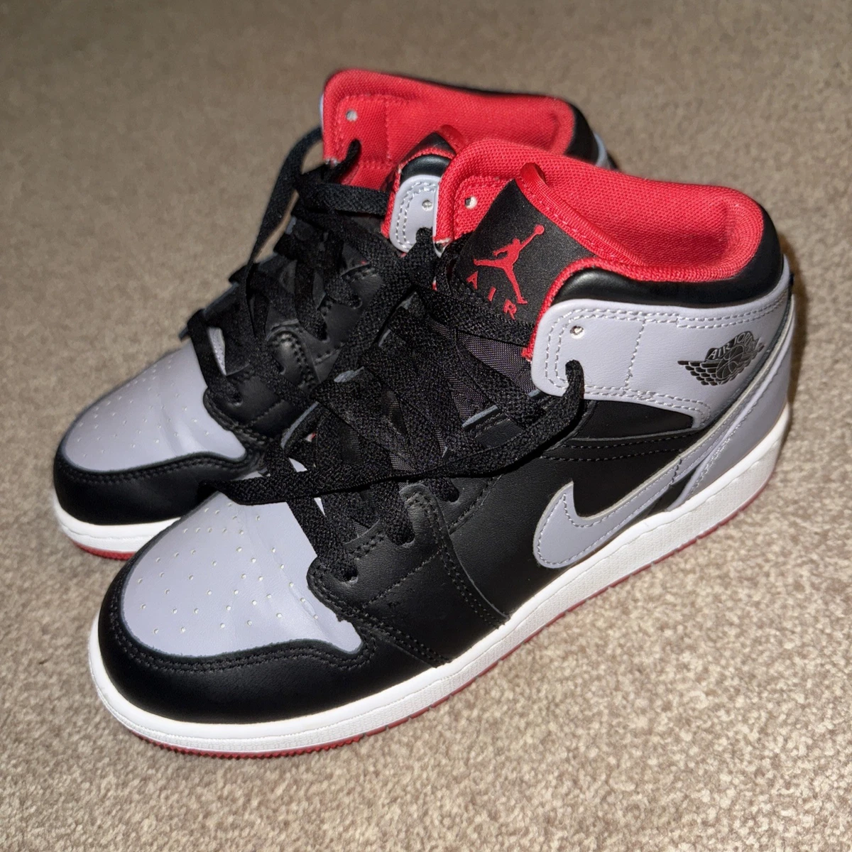 Jordan 1 Mid Shadow for Sale | Authenticity Guaranteed | eBay UK