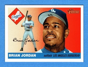 2004 Topps Heritage #419 Brian Jordan SP Los Angeles Dodgers - Foto 1 di 1