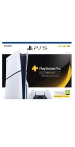 Sony PS5 Disc Edition Bundle With PlayStation Plus 24 Months Premium Membership - Picture 1 of 1
