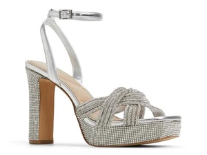 Woman's Dress Sandals Aldo Shimma Platform Sandal - Picture 1 of 13