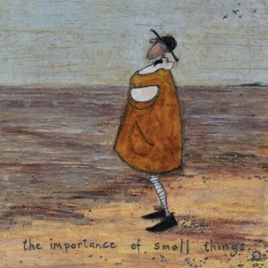 Sam Toft - The Importance Of Small Things - 40 x 40cm Canvas Print Wall Art - Picture 1 of 1