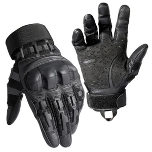 Tactical Gloves Touch Screen Knuckles Non-Slip Outdoor Cycling Shooting Training - Picture 1 of 24