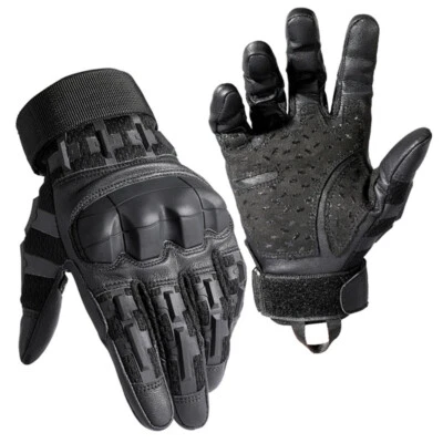 Tactical Gloves Touch Screen Knuckles Non-Slip Outdoor Cycling Shooting Training - Image 1 of 4