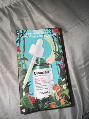 Gotas camufladas Dr. Jart+ Cicapair Tiger Grass 30 ml 1,01 oz NUEVO Foto 1 de 2
