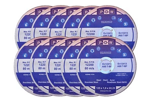 10 Stk. Trennscheibe für Metall + Edelstahl    Ø 125mm - Stärke 1mm  - Bild 1 von 1