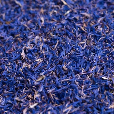 Confeti natural pétalo confeti flor biodegradable azul aciano 1 litro Foto 1 de 4