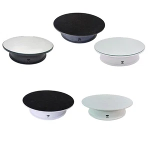 2 Speeds Electric Turntable Display Stand Noiseless Rotating Table Watch Jewelry - Picture 1 of 10