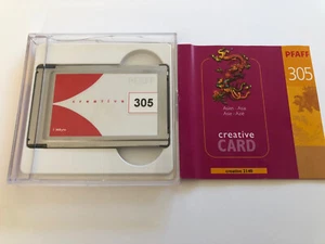 Pfaff 2140 Creative Card Asian Oriental Theme #305 Sewing Embroidery Accessory - Picture 1 of 10