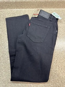 Levis 511 Slim Youth Size 12 Regular W26 , L27 Stretch Pants Jeans Black - Picture 1 of 5