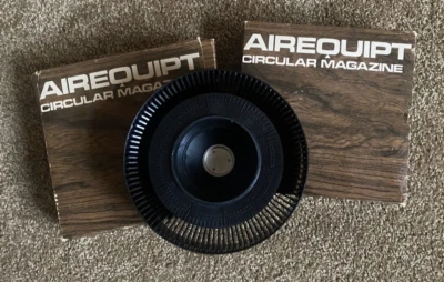 Vintage Airequipt Circular Magazine 100 Slide Tray For 2x2 Slides - lot of 3 - Image 1 of 4