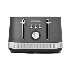 Morphy Richards Illumination 4 Slice Toaster Titanium Stainless Steel, 248022 - Picture 1 of 5