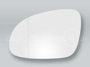 Espejo de puerta con calefacción vidrio y placa de respaldo izquierda se adapta a VW Passat 2005-2010 - Imagen 1 de 2