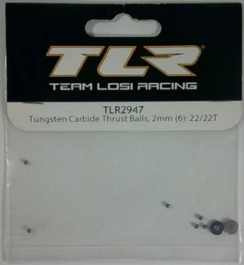 Team LR TLR2947 Tungsten Carbide Thrust Balls 2mm (6): 22/22T Free Shipping - Picture 1 of 2