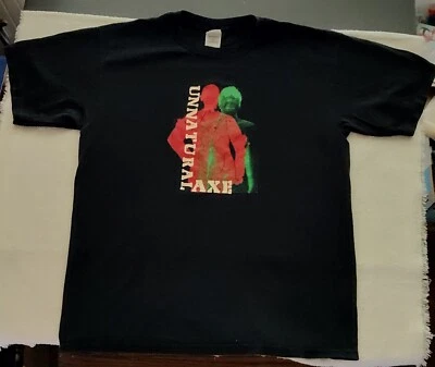 Vtg Unnatural Axe Boston Punk T-Shirt KBD Killed By Death Large The Creeper Rat - Image 1 of 3