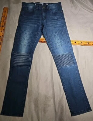 Pantalones de mezclilla para mujer Lifted Research Group LRG talla 29 azules ajustados rectos elásticos  Foto 1 de 4