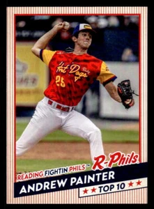 Andrew Painter 2023 Reading Fightin Phils Top 10 Prospects - Picture 1 of 2
