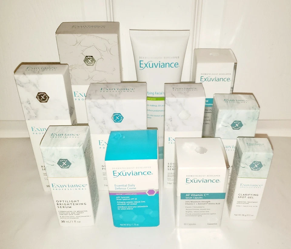 Exuviance Professional Anti-Aging Acne Products Cream Serum Mask Gel Peel U PICK - Image 1 of 1
