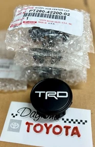 RAV4 GENUINE OEM TRD WHEEL CENTER CAP SET OF 4 TOYOTA PT280-42200-02 - Picture 1 of 2