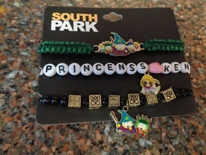 South Park Stick Of Truth Bracelet Set of 3 Beaded, Charm Princess Kenny New - Picture 1 of 4