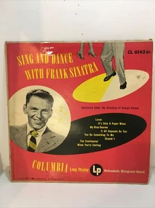 Frank Sinatra - Sing And Dance With Frank Sinatra CL 6143 vinyl 10" VF - Picture 1 of 9