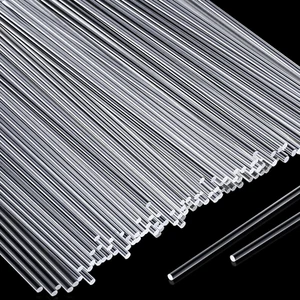120 Pcs 8 Inch Clear Acrylic Rods 2 Mm Diameter Acrylic Dowel Rods round Plastic - Picture 1 of 12