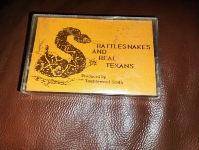 Rattlesnakes And Real Texans 1989 Tumbleweed Smith Spoken Word CASSETTE Tape - Image 1 of 4