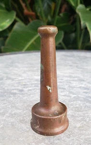 Antik Vintage Messing Garten Feuer Düse Rasensprenger 3" lang um 1900? - Bild 1 von 4
