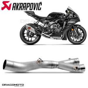 YAMAHA YZF-R1 2015-2023 link pipe AKRAPOVIC Titanium RC L-Y10SO17 - Picture 1 of 7