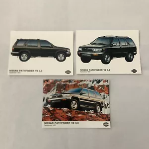 Nissan Pathfinder V6 SUV Factory Presse Foto Fotodruck Lot 3x 1997 - Bild 1 von 5