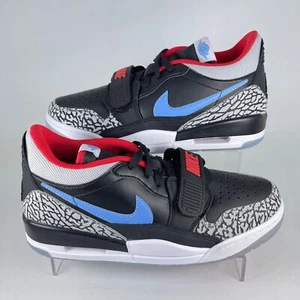 Jordan Legacy 312 Low Black Valor Blue | CD7069-004 | Men's 8 | Brand New - Picture 1 of 12