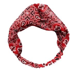Bandana Headband Red and Black Bandito - Picture 1 of 4