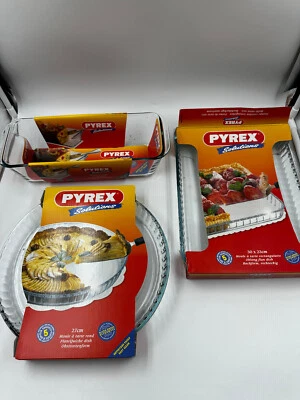 Pyrex Solutions Kuchenformen Königskuchenform Rechteck Obsttortenform - Bild 1 von 4