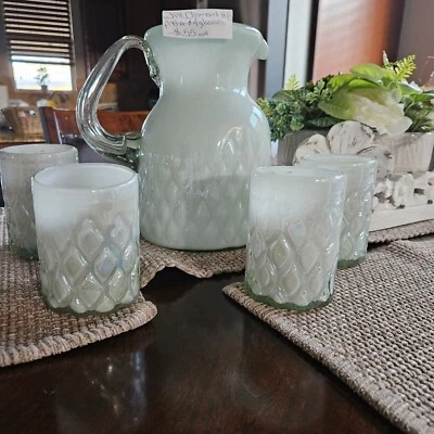 Cristalería mexicana de vidrio soplado hecha a mano Foto 1 de 4