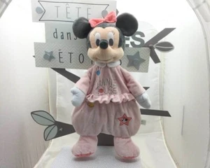 Disney range-pyjama Minnie Mouse rose velours 56 cm x 42 cm environ - Imagen 1 de 2