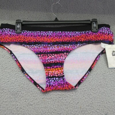 Beach Swimwear Women's Jaclyn Smith Bikini Bottom Size-18 Multi-Color Purple - Image 1 of 4