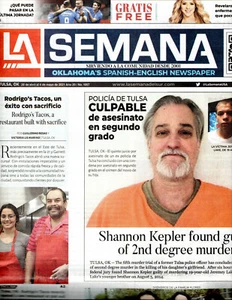 LA SEMANA Oklahoma's Spanish-English Newspaper April 2021 Shannon Kepler Shakira - Imagen 1 de 1