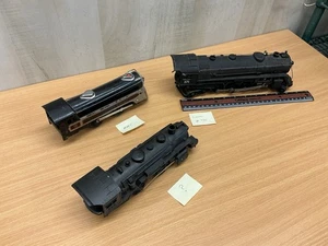 Grupo de 3 locomotoras antiguas de tren escala O LIONEL 726; MARX, otras. Look - Imagen 1 de 13