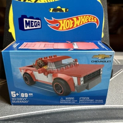 Mattel • Hot Wheels • Mega Construx •  '83 Chevy Silverado • Sealed • - Image 1 of 4