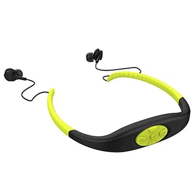 Wasserdichtes Mp3 Headset Musik Player, 8gb Speicher HiFi Stero, FM Radio, Bluetooth - Bild 1 von 4