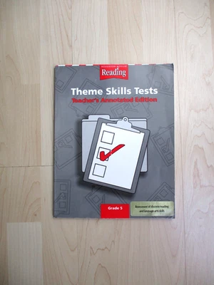 Houghton Mifflin Reading: Theme Skills Test Teacher's Annotated Edition Grade 5 - Image 1 of 4