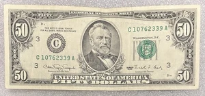 1990 Philadelphia $50 Note BL16 - Picture 1 of 2
