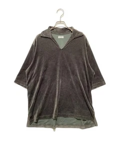 Camicia Clay & Sons Suvin Velor Skipper manica corta uomo L antracite/grigio - Foto 1 di 5
