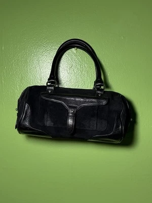 Mini bolso de hombro Ralph Lauren Polo ID gamuza Foto 1 de 4