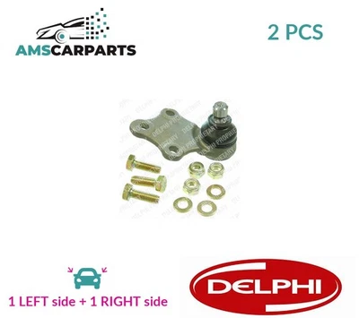 SUSPENSION BALL JOINT PAIR FRONT TC523 DELPHI 2PCS NEW OE REPLACEMENT - Image 1 of 4